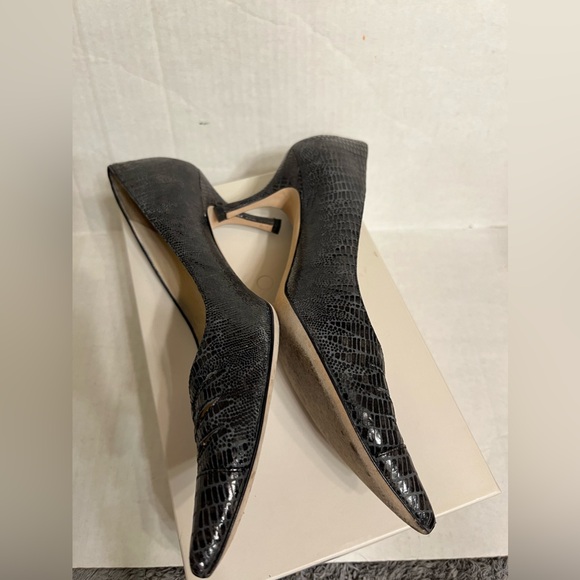 JIMMY CHOO Embossed Lizard Pumps - Picture 2 of 16